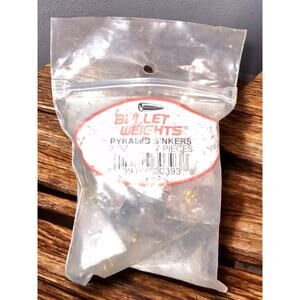 Bass Pro Shops Pyramid Lead Sinkers 7 Pieces